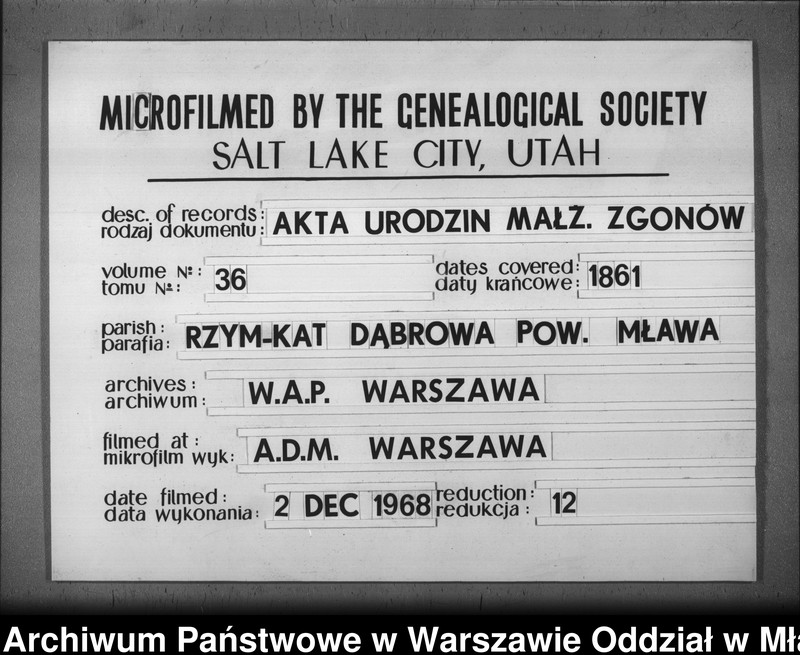 image.from.unit.number "Akta urodzeń, małżeństw i zgonów"