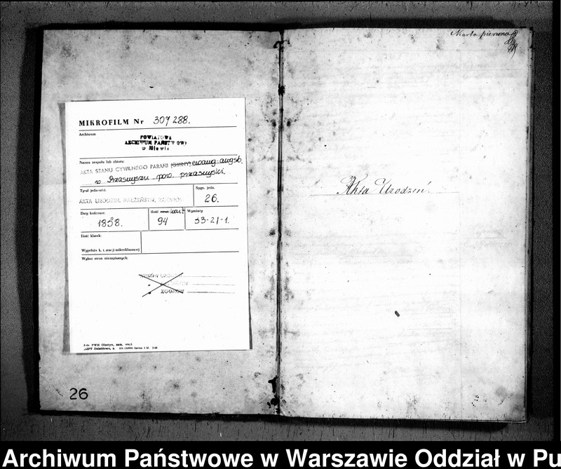 image.from.unit.number "Akta urodzeń, małżeństw i zgonów"