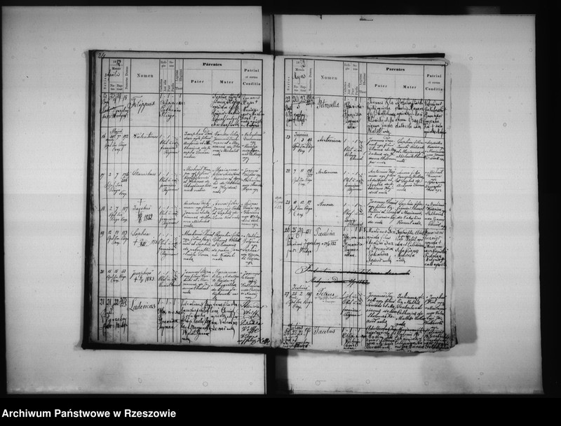 image.from.unit.number "Księga urodzeń Medynia Głogowska i Medynia Łańcucka"