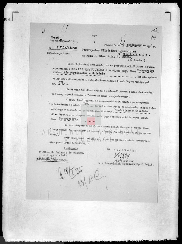 Obraz 18 z jednostki "/Towarzystwo Miłośników Ogrodnictwa w Gnieźnie/"