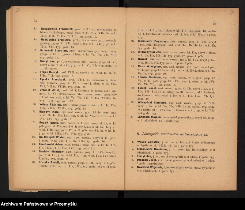 image.from.unit.number "Sprawozdanie Dyrekcji c.k. Gimnazjum w Bochni za rok szkolny 1913/14"