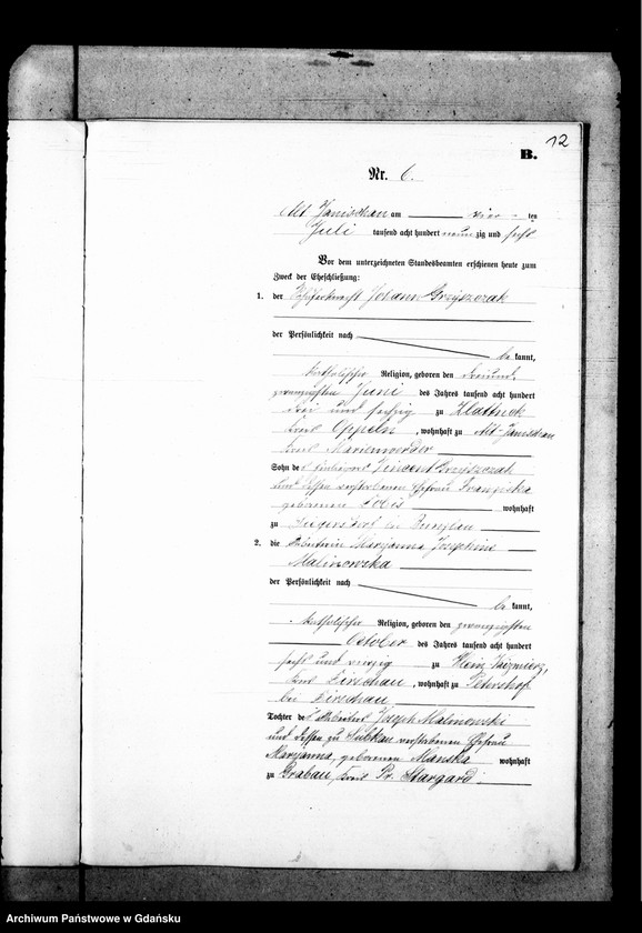 image.from.unit.number "Księga małżeństw"