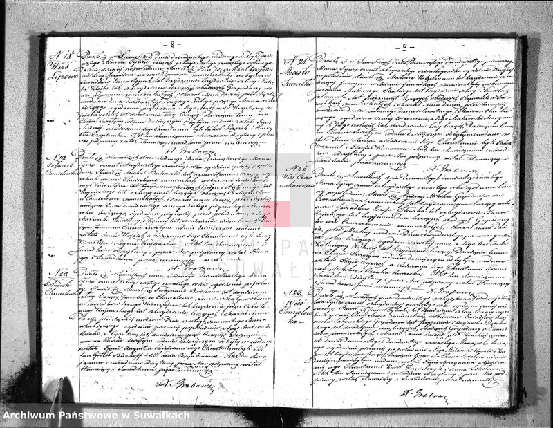 image.from.unit.number "Duplikat Akt Cywilnych Urodzeń, Zaślubień i Zeyść Parafij Ewangelickiey Suwałki pro 1844"