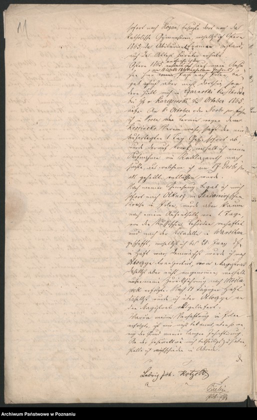 Obraz 14 z jednostki "A. betr. Ludwig Kotzold, Stud. med."