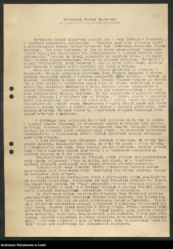Obraz 11 z jednostki "Przemówienia Władysława Gomułki [oraz] życiorysy [Bolesława Bieruta, Władysława Gomułki, Edwarda Osóbki - Morawskiego i Michała Żymierskiego]"