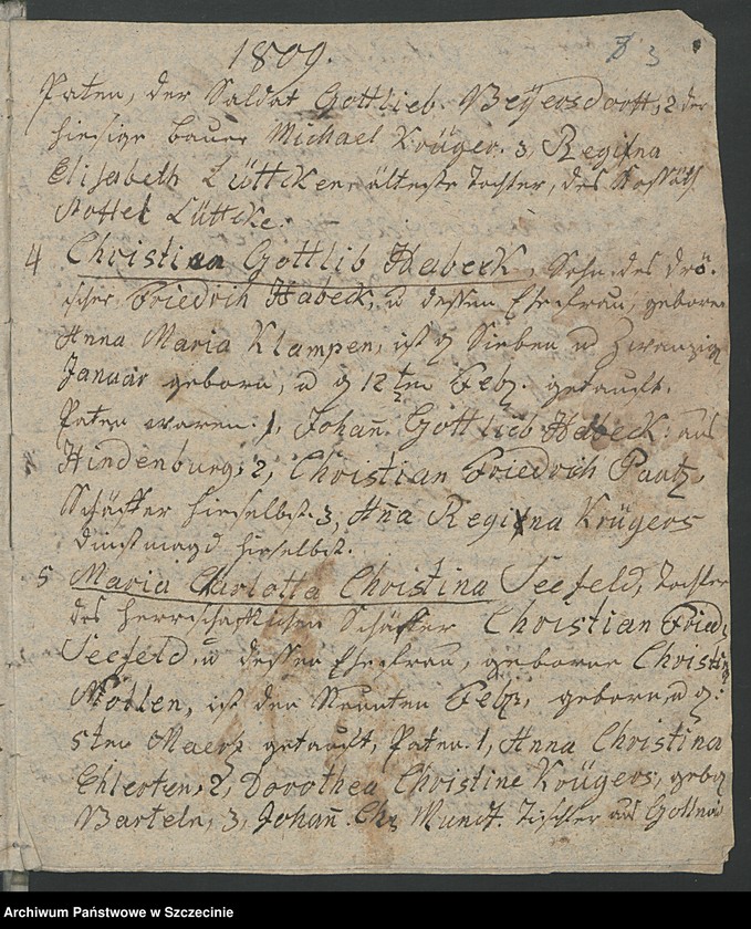 image.from.unit.number "Das Duplicat des Basenthin- und Harmsdorffschen Kirchenbuchs"