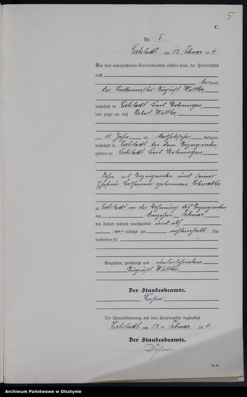 image.from.unit.number "Sterbe-Neben-Register Nr 1 - 30"