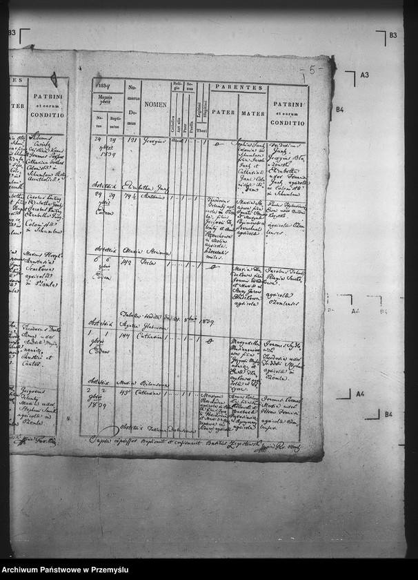 Obraz 9 z jednostki "[Kopie ksiąg metrykalnych parafii Ożomla z filiami Laszki, Nowosiółki (dekanat Sądowa Wisznia)]"
