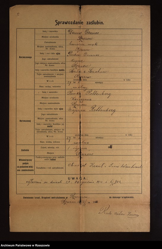 image.from.unit.number "Akta zaślubin"