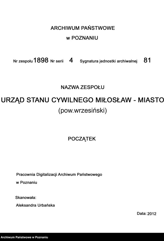 Obraz 3 z jednostki "Księga zgonów"