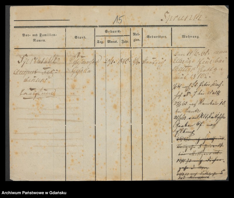 image.from.unit.number "Karty meldunkowe: Spruch - Sryslowski"