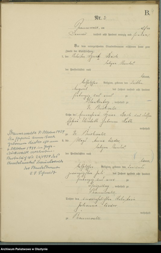 image.from.unit.number "Heiraths-Haupt-Register Nr 1 - 10"