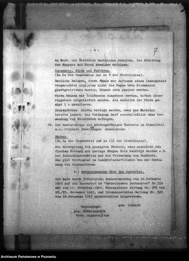 Obraz 11 z jednostki "Bauwirtschaft - Sparmassnahmen im Rahmen des Bauverbots"