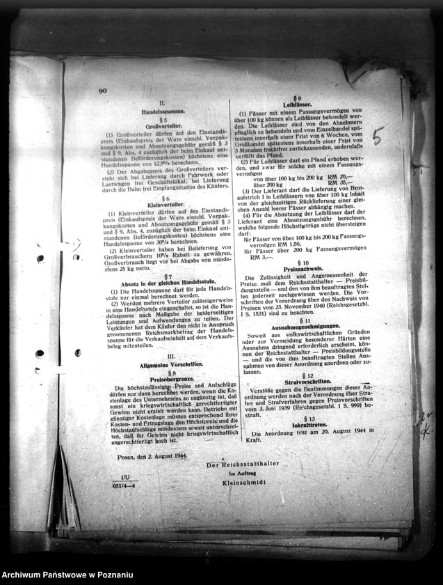 Obraz 9 z jednostki "Verordnungsblatt Nr. 12"