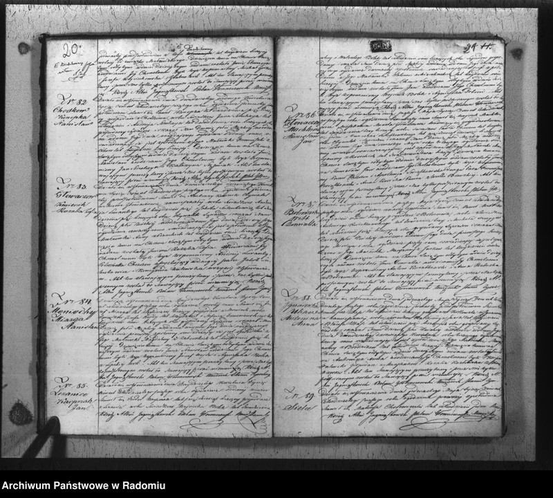 image.from.unit.number "Duplikat urodzonych, zaślubionych i zmarłych w parafii Głowaczew akta w sobie mieszczący za rok 1845"