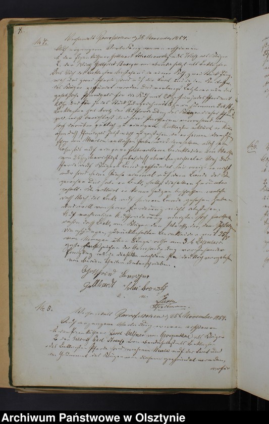 image.from.unit.number "Protocoll-Buch von dem ländliche Kirchspiels Mohrungen"