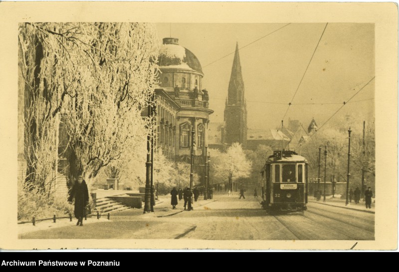 Obraz 1 z jednostki "Posen [Poznań] - [przed kościołem Św. Pawła]"
