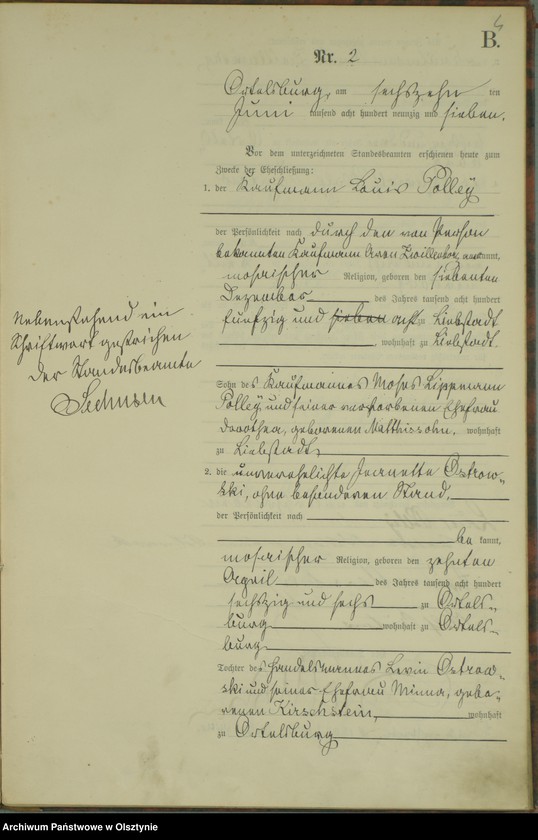 image.from.unit.number "Heiraths-Haupt-Register Nr 1 - 18"