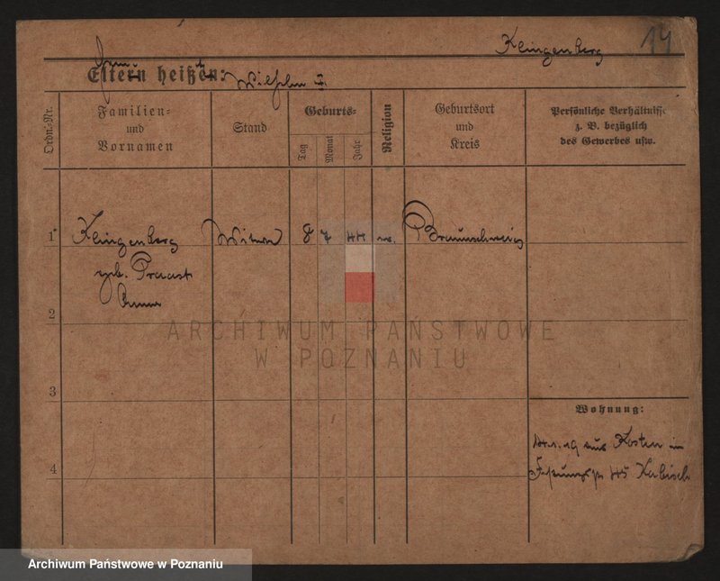 Obraz 14 z jednostki "Klingeberg - Klofik"