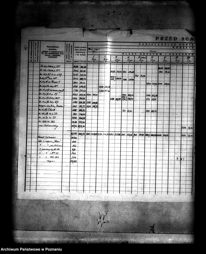 Obraz 10 z jednostki "/Wykaz szacunku starych i nowych dróg i rowów we wsi Morzysław powiatu konińskiego/"