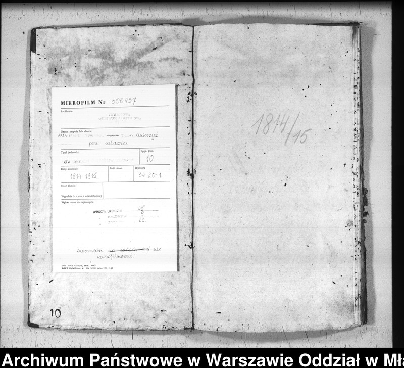 image.from.unit.number "Akta urodzin, małżeństw i zgonów"