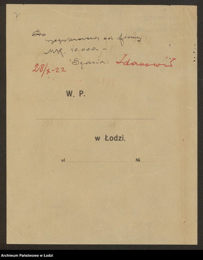 Obraz 9 z jednostki "Kon Dawid- handel szmatami"