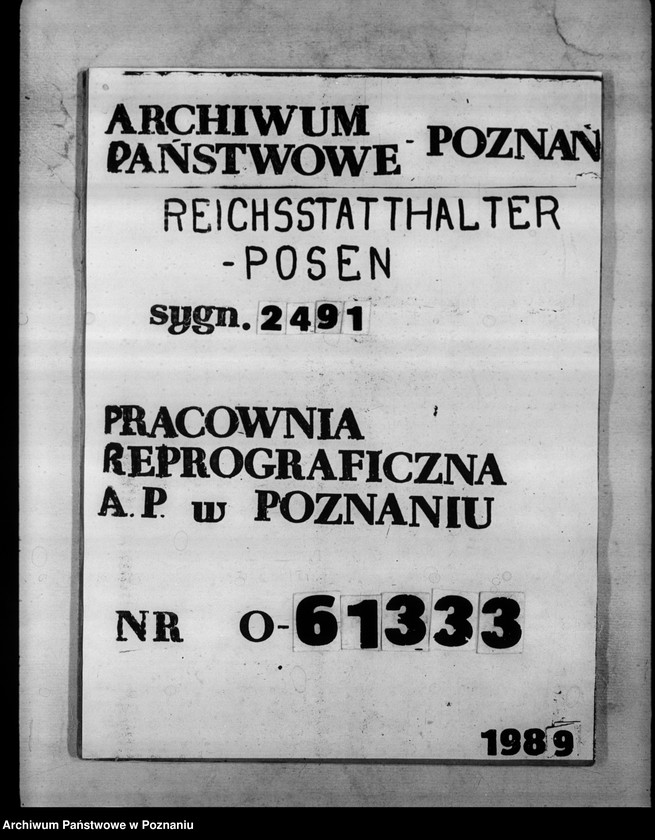 Obraz 1 z jednostki "Spis szkół zawodowych w Kraju Warty"