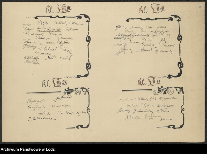 Obraz 3 z jednostki "[Album podpisów uczniów]"