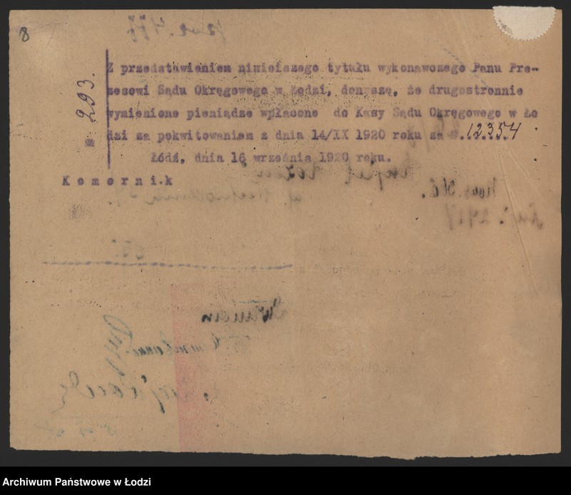 Obraz 10 z jednostki "Rajzela Rozen- sprzedaż pończoch"