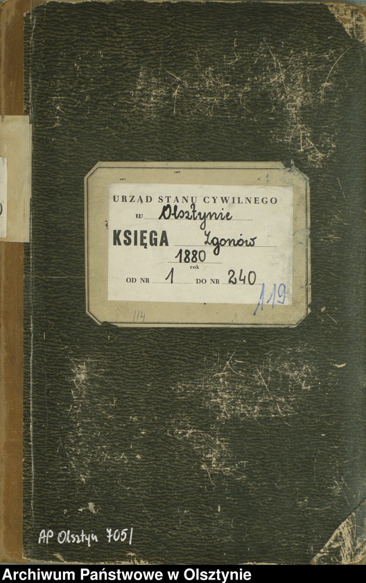 image.from.unit.number "Sterbe-Haupt-Register Nr 1 - 240"