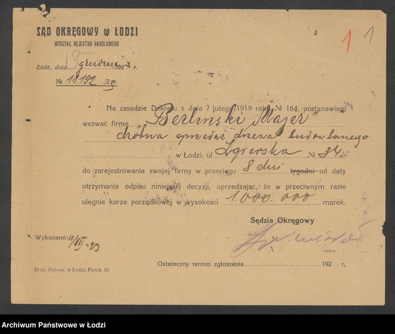 Obraz 3 z jednostki "Majer Berliński – sprzedaż drzewa budowlanego"