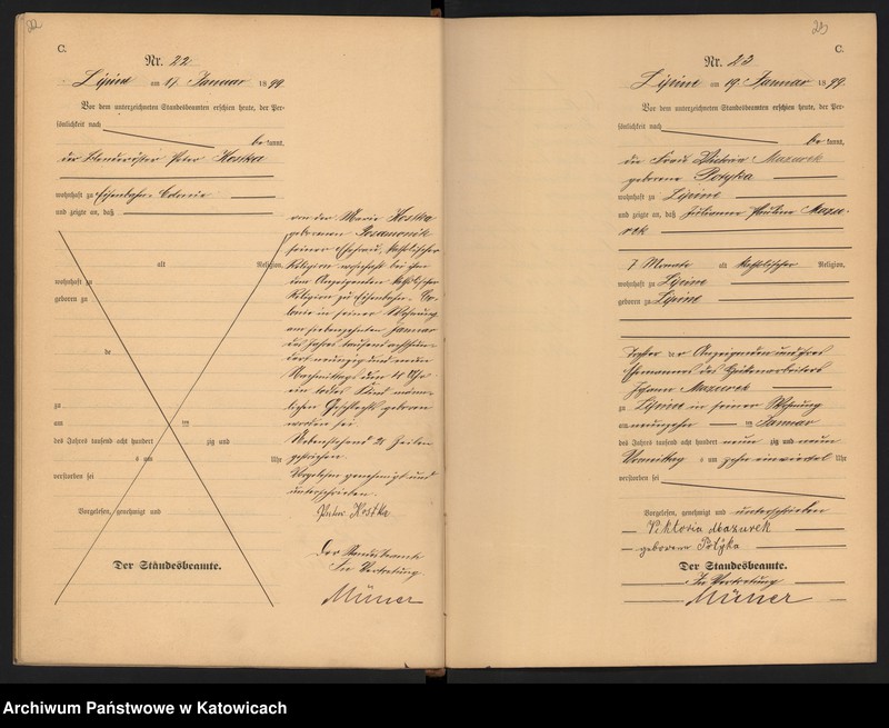 Obraz 14 z jednostki "Księga zgonów nr 1-575"