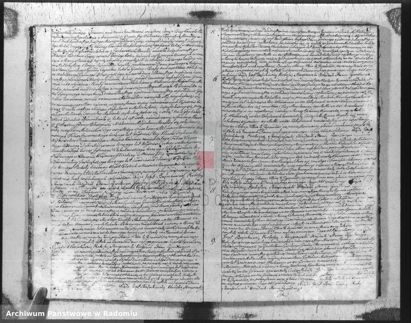 Obraz 4 z jednostki "Akta stanu cywilnego parafii Skaryszów małżeństw na rok 1820"