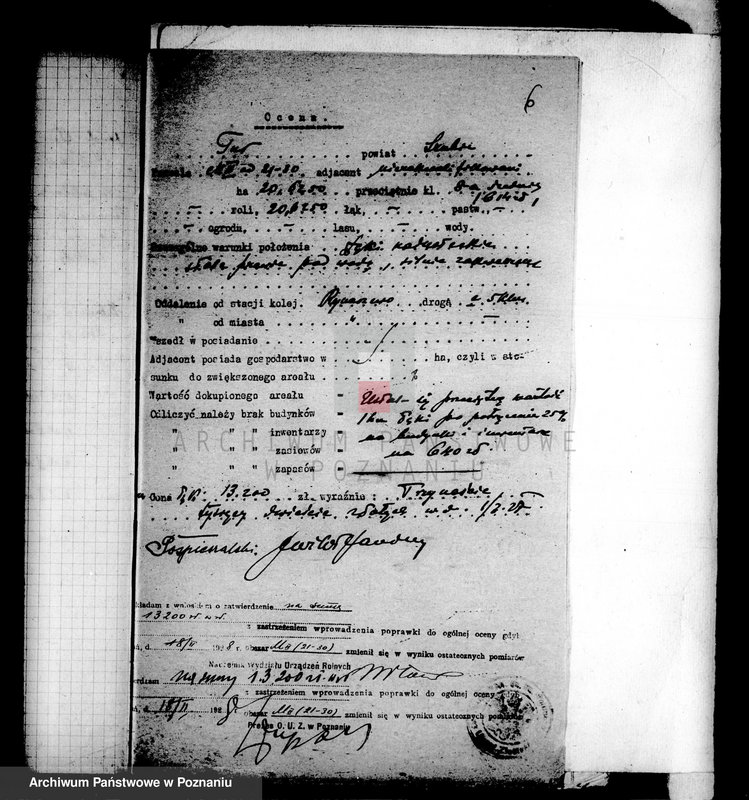 Obraz 10 z jednostki "Operat szacunkowy majątku Tur powiatu szubińskiego"