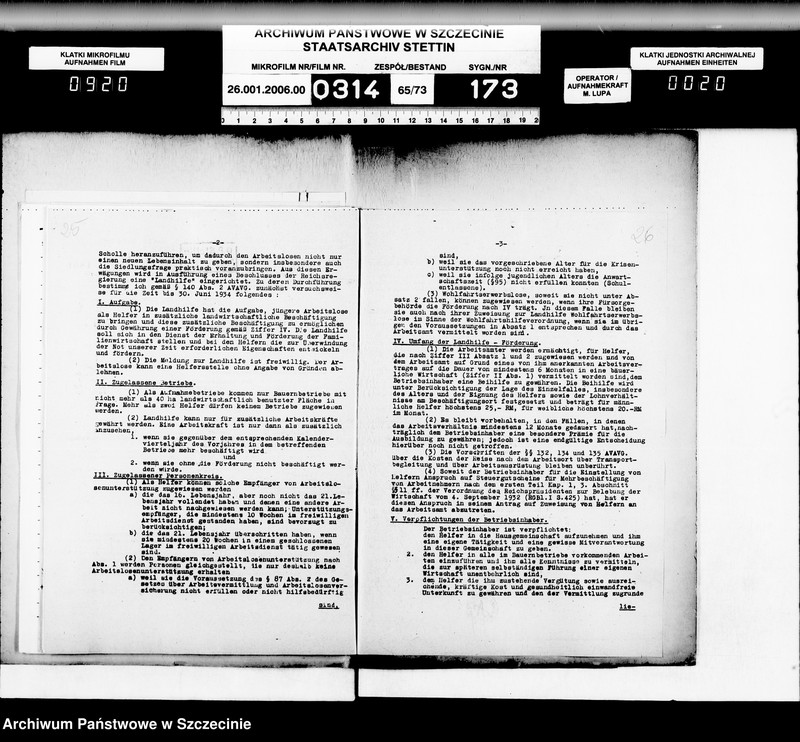 Obraz 20 z jednostki "Die Freiwiligen Arbeitsdienst - Landhilfe, vol. I"