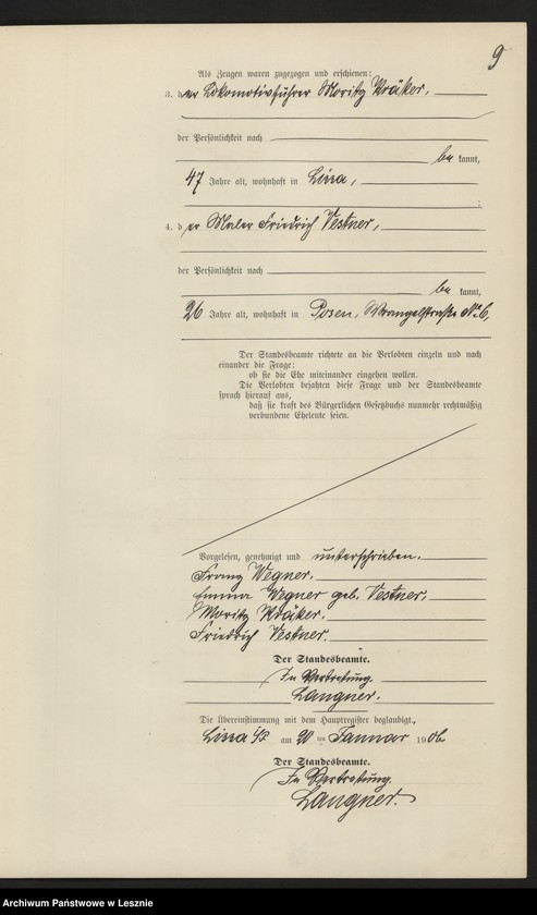 Obraz 12 z jednostki "[Księga małżeństw]"