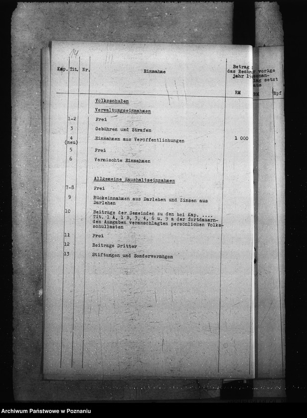 Obraz 19 z jednostki "Haushaltspläne für Volkschulen"