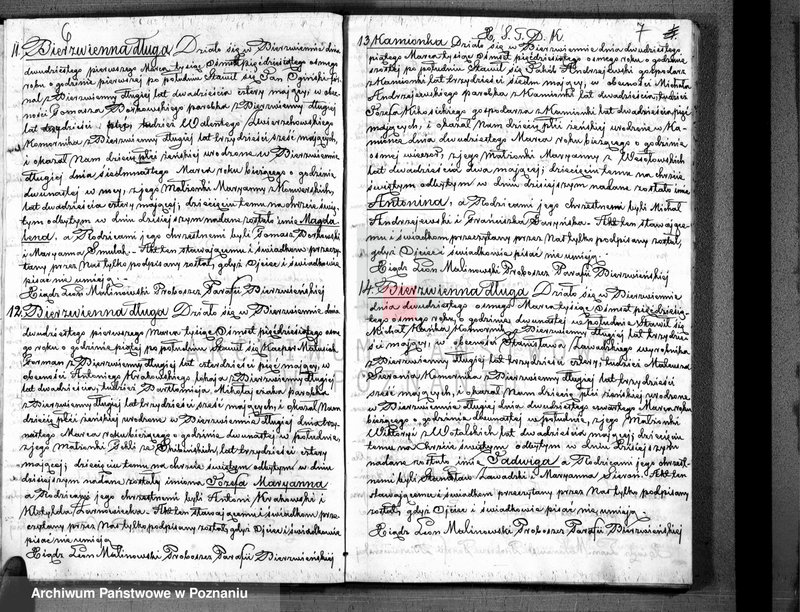 Obraz 5 z jednostki "Akta urodzonych, zaślubionych i zmarłych"