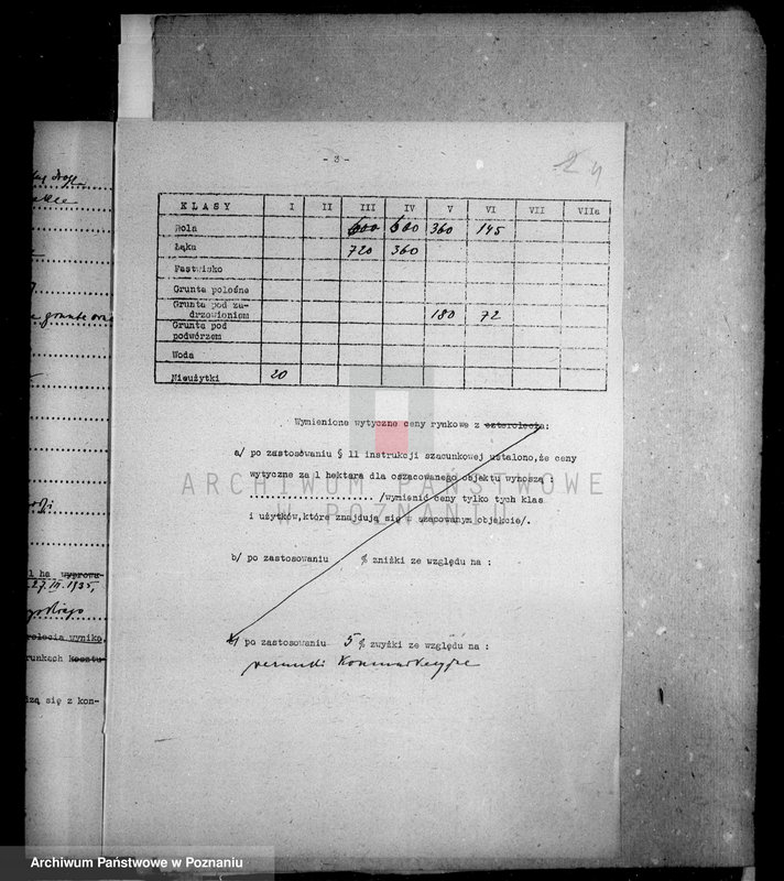 Obraz 8 z jednostki "Operat szacunkowy majątku Wyrza osada powiatu wyrzyskiego"