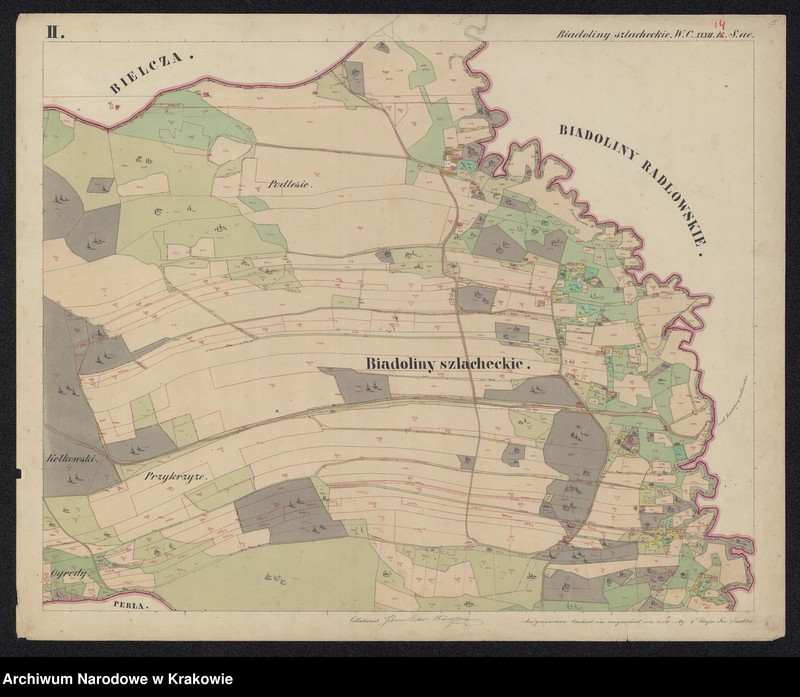 image.from.unit.number "Dorf Biadoliny Szlacheckie in Galizien Bochniaer Kreis"