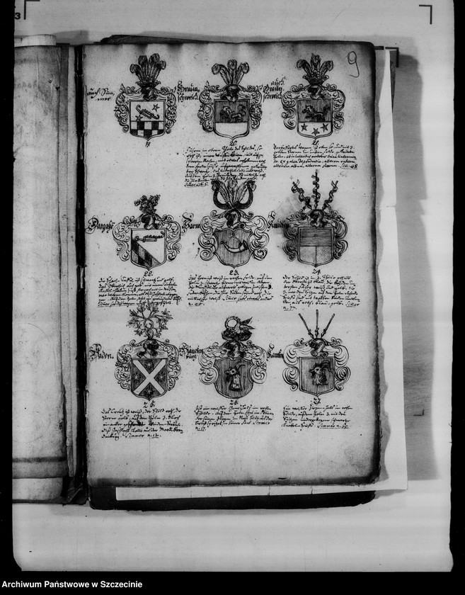 image.from.unit.number "Abbildungen von 178 adelichen grostentheils Pommern-Wappen der pommerschen adlichen Familien"