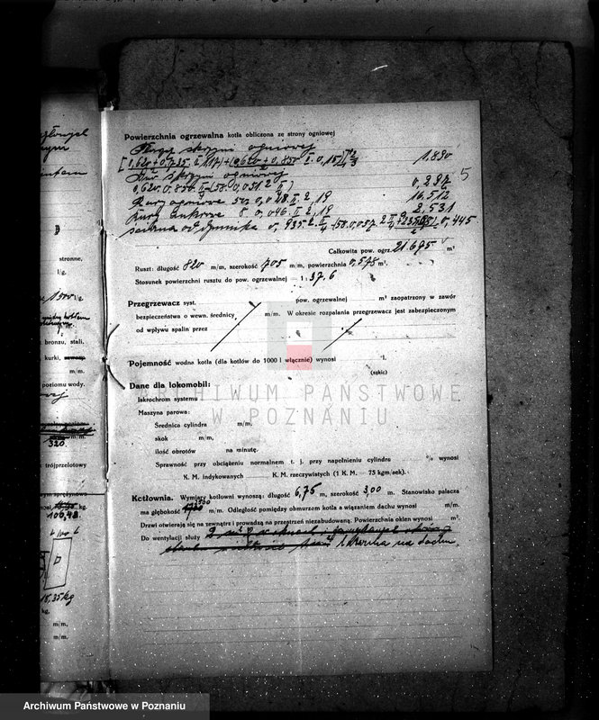 Obraz 9 z jednostki "Młyn p. Kiehla z Suchej pow. jarociński nr fabr 6901, nr woj. 51"