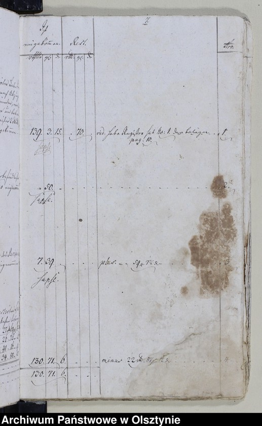 image.from.unit.number "Kirchen-Rechnung über Einnahme und Ausgabe"