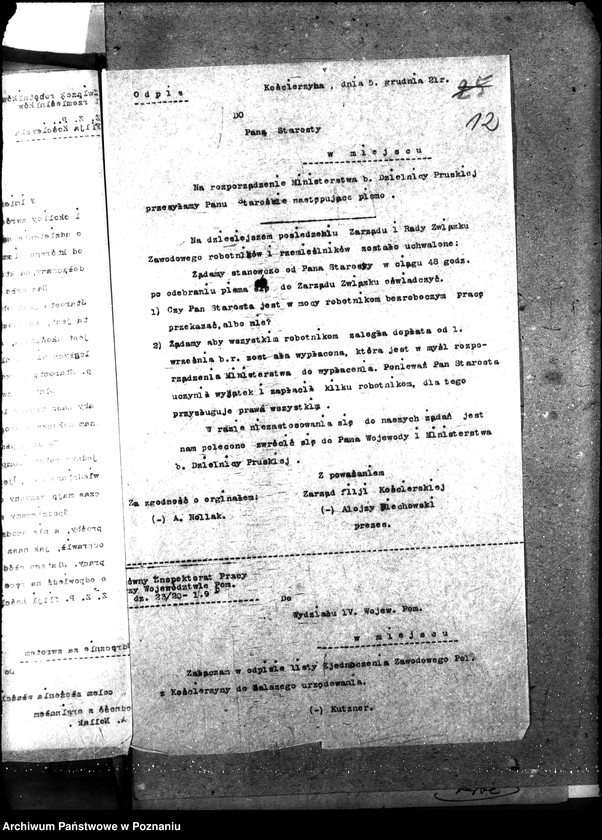 Obraz 17 z jednostki "[Subwencja na prace doraźne przy budowie dróg zatrudnienie bezrobotnych pow. kościerzyński]"