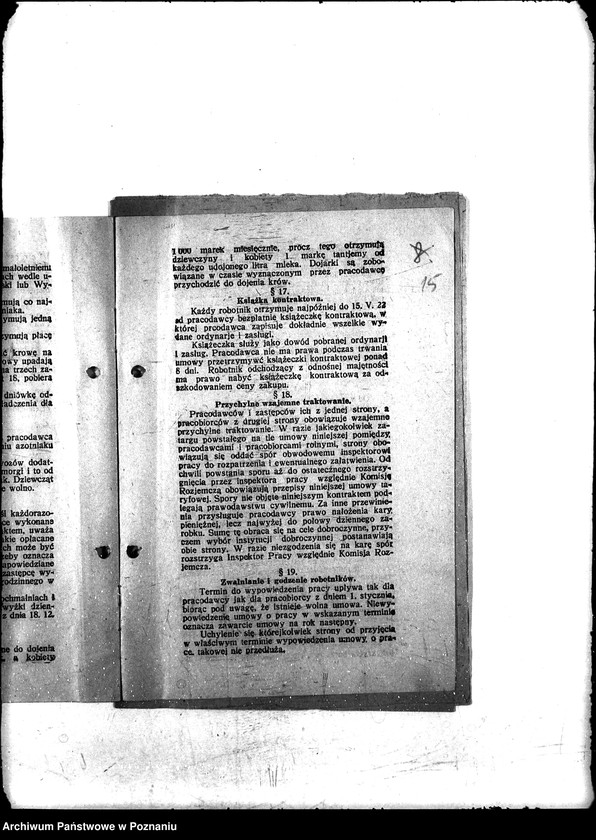 Obraz 19 z jednostki "Ubezpieczenia robotników rolnych w kasach chorych"