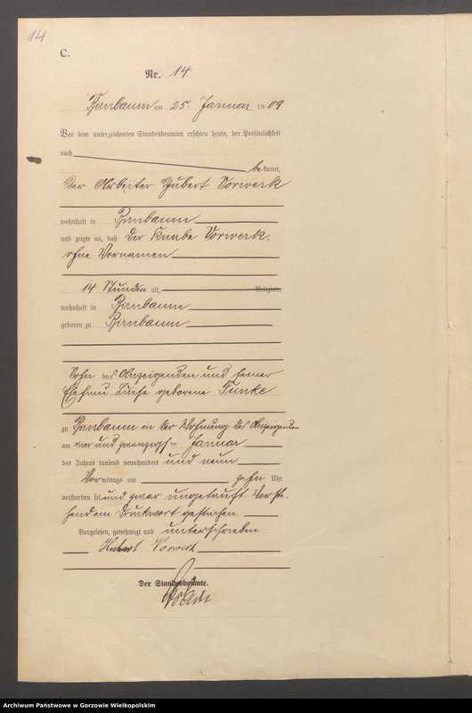 Obraz 16 z jednostki "Sterbe - Haupt - Register"