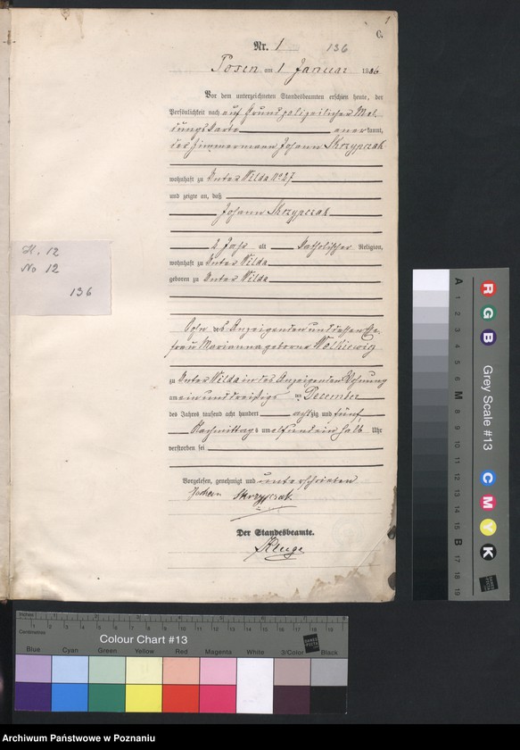 Obraz 3 z jednostki "Księga zgonów"