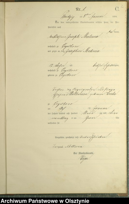 image.from.unit.number "Sterbe-Haupt-Register Nr 1 - 22"