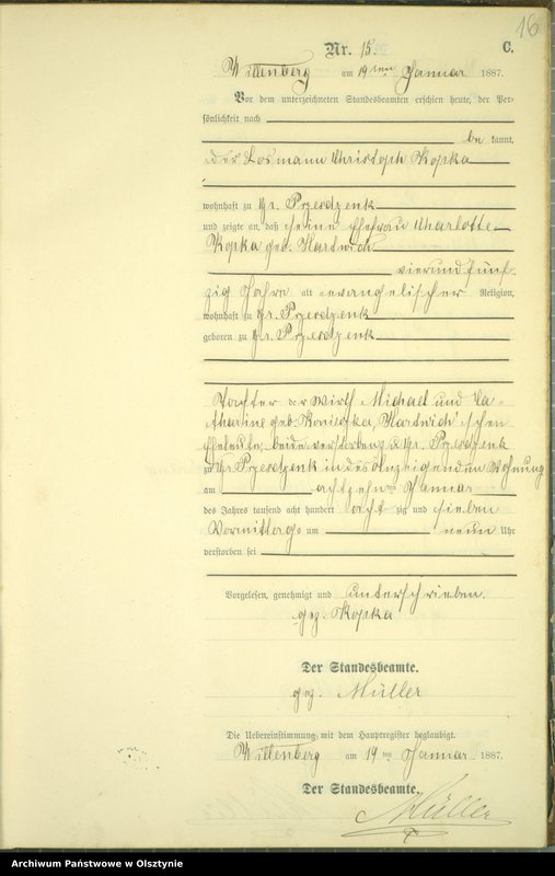 image.from.unit.number "Sterbe-Neben-Register Nr 1 - 168"