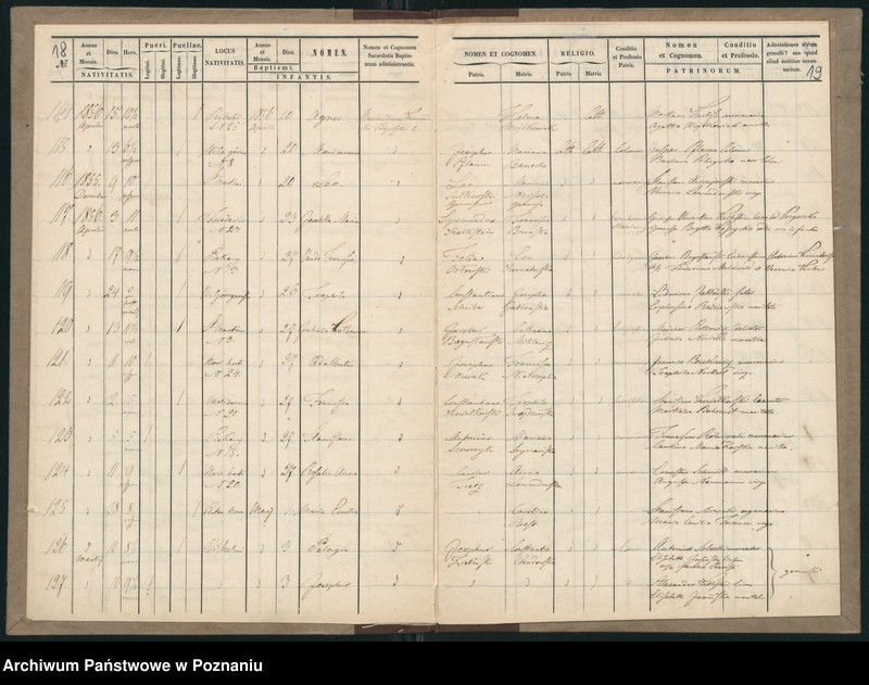 Obraz 12 z jednostki "Księga urodzeń"